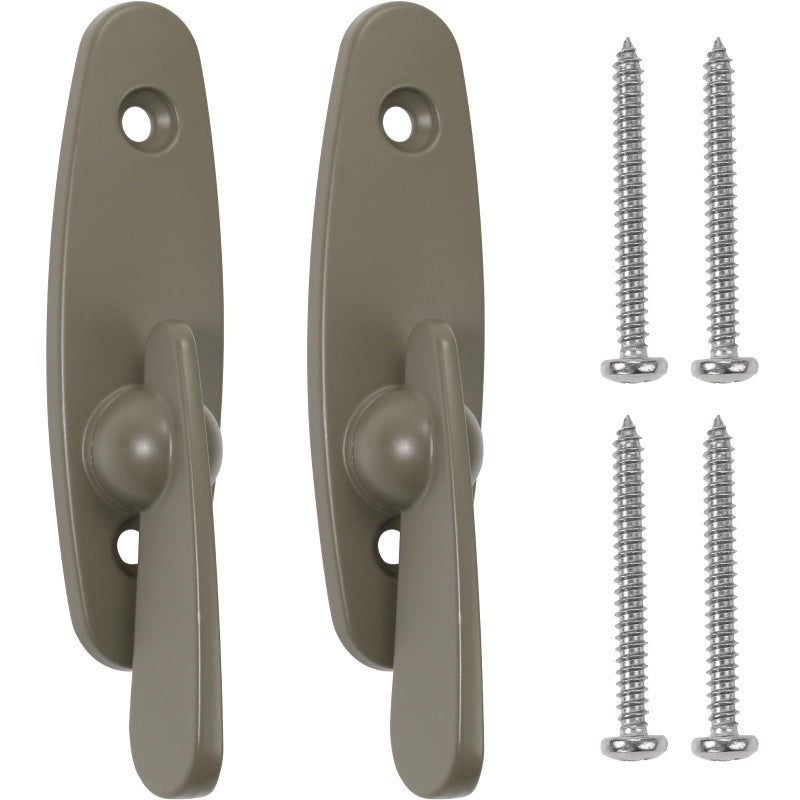 ArrogantF Replacement Andersen Tribeca Style Gliding Door Thumb Latch for Sliding Glass Door Lock,Works with Andersen Narroline Gliding, Perma-Shield Gliding and Frenchwood Gliding Patio Door 2 PCS - Image 1